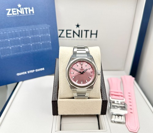Zenith defy skyline pink - skyline, dial