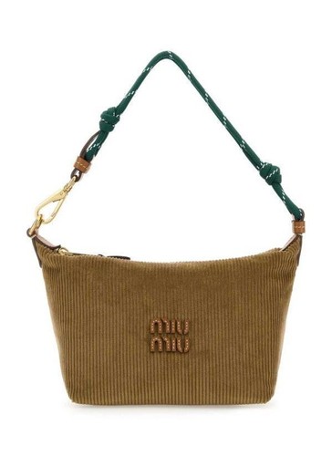 Miu corduroy pouch - miu,