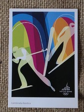 Cartolina Olimpiadi 2006 Torino.  No Cortina