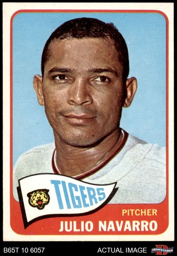1965 topps 563 julio navarro - 1965, #563