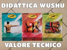 3 libri didattica WUSHU KUNGFU