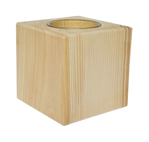 Tealight legno pino - legno, di