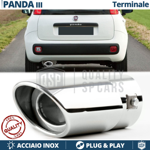Terminale scarico ovale - terminale, di