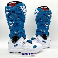 Stivali Sidi Crossfire 3 SRS bianco petrolio