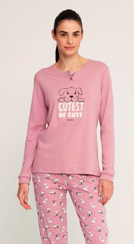 Pigiama donna caldo cotone - caldo,