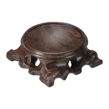 Legno Sfera Supporto Supporti Schermi Base 50mm Diametro Nero