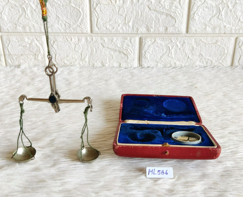 Antico miniatura ottone peso - miniatura,
