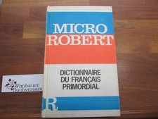 Micro-Robert : dictionnaire du