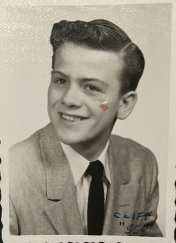 Cliff 1955 college fraternità - cliff,