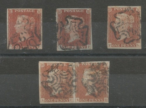 Selezione 1841 1d rossi - 1d,
