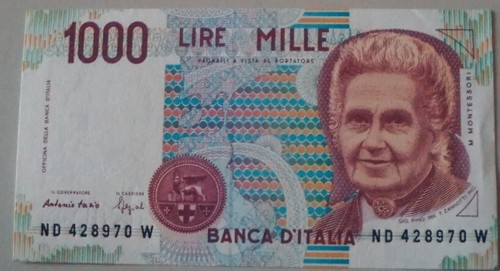 Banconota 1000 mille lire - banconota,