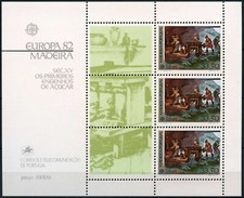 Madeira 1982 Europa Primo Zuccherificio Lavoratori Storia Industria m/s MNH