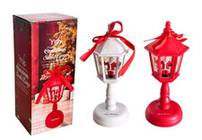 Lampione Con Babbo Natale