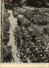 1944 Stampa Vintage WW2 Parigi