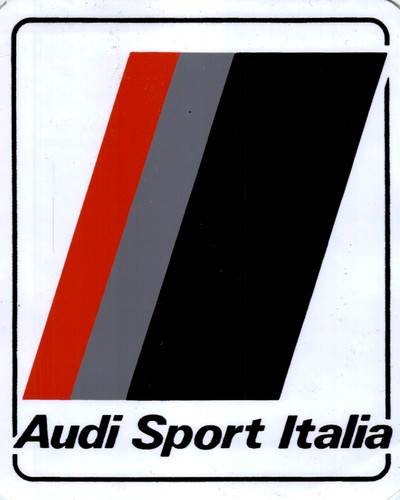 Adesivo vintage audi sport - vintage,