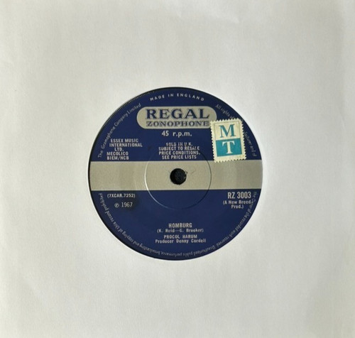 Procol harum homburg - harum, 7''