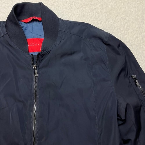 Giacca bomber zara uomo blu - uomo,