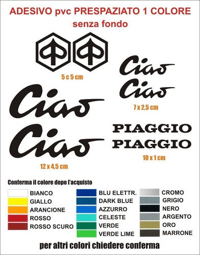 Kit adesivi piaggio - kit,