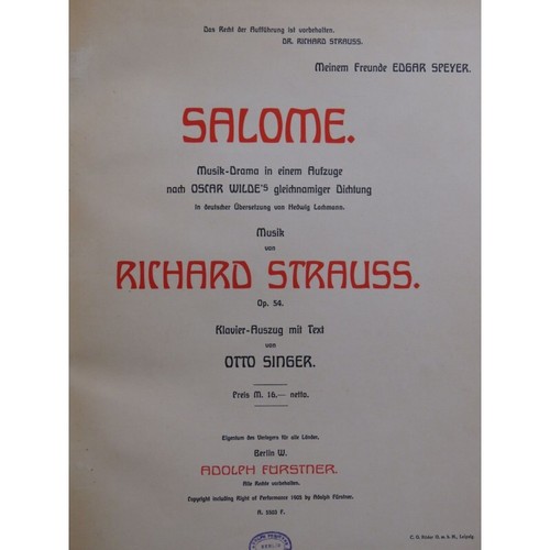 Strauss richard salomé - richard,