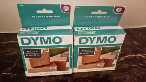 New dymo label - dymo, labels