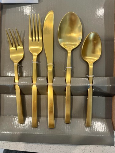 Set posate arte ice gold - arte,