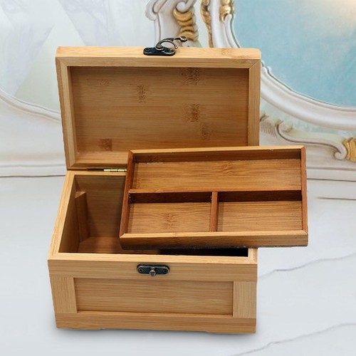 Portagioie legno scrigno - portagioie,