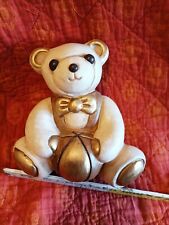 Statuina orso con palla, Thun, vintage