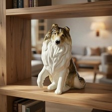 Ceramic Border Collie Dog
