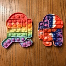 Among Us Push Pop It Silicone