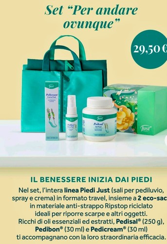 Just nuovo set piedi - just,