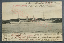 Cartolina piroscafo postale - cartolina,