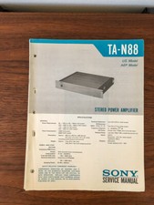 Sony TA-N88 Amplificatore