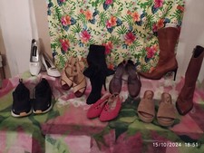ACCESSORI SCARPE DONNA STIVALI  SANDALI DECOLTE' ROCCO BAROCCO 8 PAIA N° 35 E 36