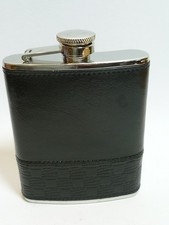 Jc Flachmann Pelle Nero Motivo