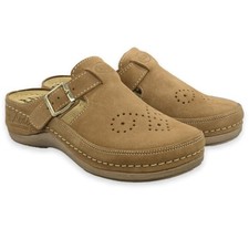 Scarpe Donna Gesundschuhe Pelle LEDI Anatomic Cacao G37 Modello 402 N26G5A