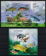 COMOROS 2011 - Pesci / set