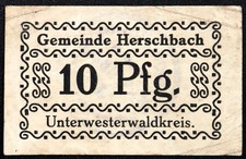 HERSCHBACH XX-RARE 10 Pfennig