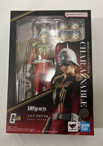 Figuarts char aznable - s.h.figuarts,