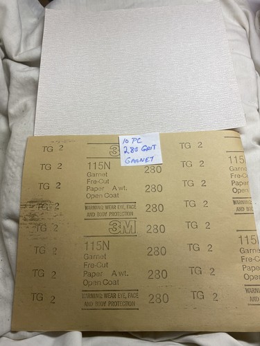 Fogli 280 grana - 9"x, 11"