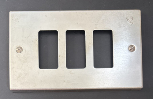 Placca per prese anodizzata - 3,