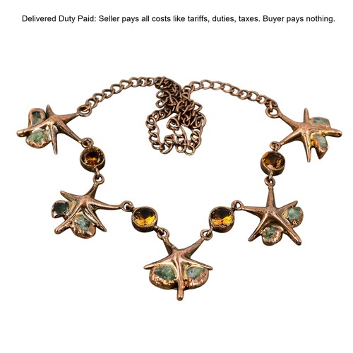 Collana catena elettroformata