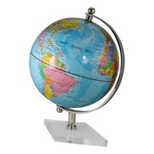 Mappamondo globo in ottone