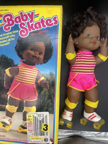 Mattel baby skates bambola - baby,