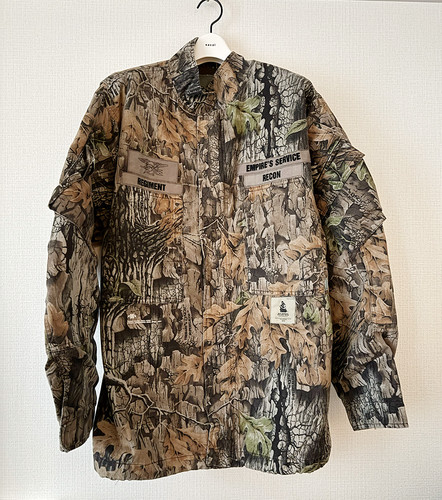 Giacca militare mimetica wtaps - giacca,