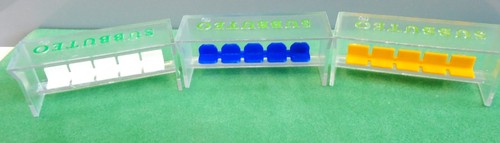Tre dugout subbuteo - tre, con
