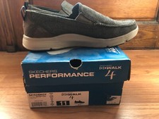 SKECHERS PERFORMANCE GOWALK4 scarpe uomo mocassino tessuto us11 uk10 eu44,5 29cm