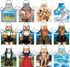 Divertenti Griglia Grembiule Baviera Trachten-Schürze da Cucina Regalo Di