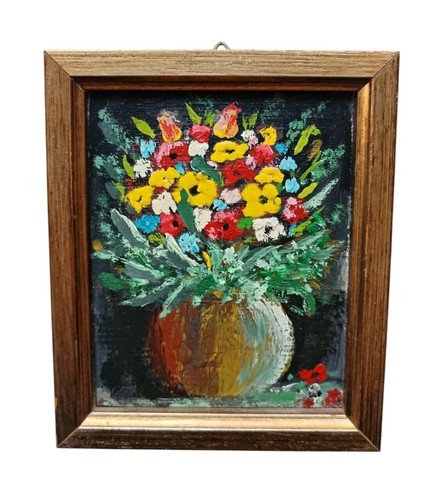 Quadretto vaso fiori - quadretto,