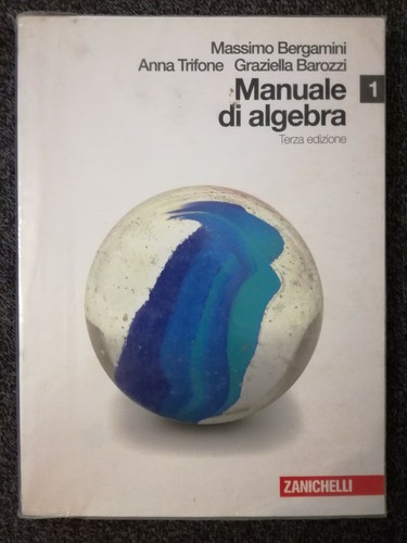 Manuale algebra vol con - di, vol.1.