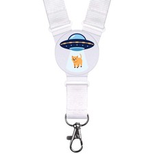 'UFO Beaming up a Cat' Neck